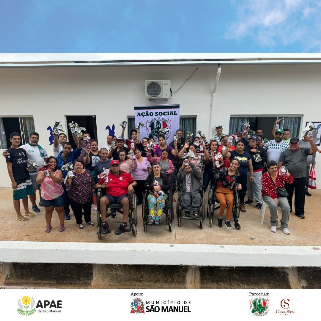 Festa de Páscoa na APAE de São Manuel fortalece laços e promove inclusão 1 WhatsAppImage2024 03 29at11.16.21